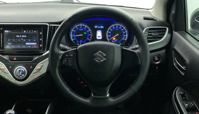 2016 Maruti Baleno ALPHA PETROL 1.2, Petrol, Manual, 72,725 km, Steering Wheel Close Up