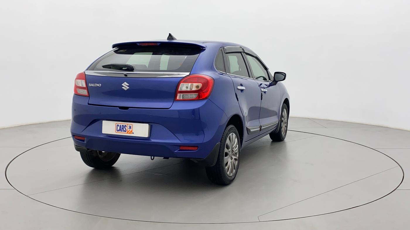 2016 Maruti Baleno ALPHA PETROL 1.2, Petrol, Manual, 72,725 km, Right Back Diagonal