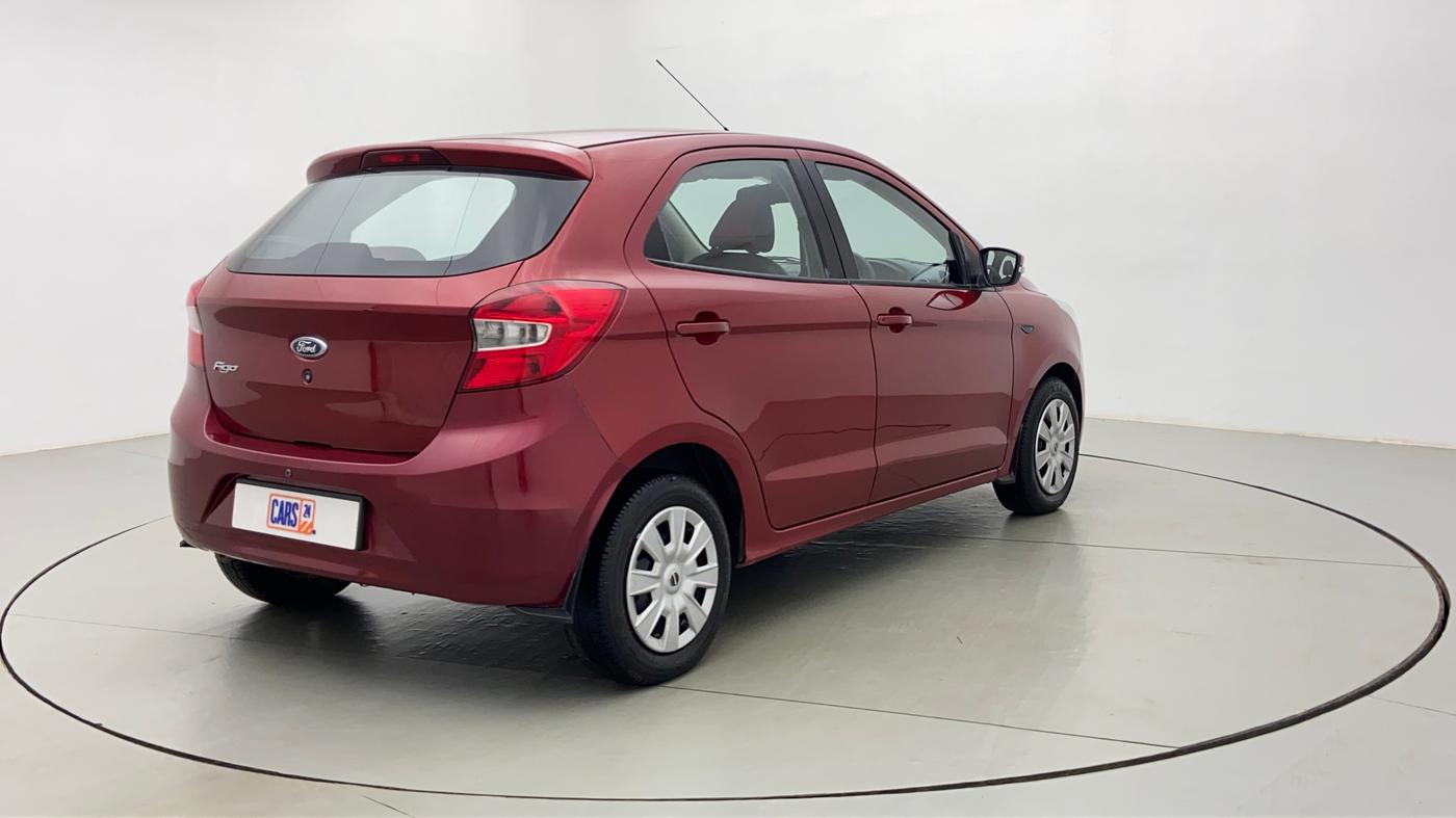 2017 Ford New Figo 1.2 TREND, Petrol, Manual, 7,689 km, Right Back Diagonal (45- Degree) View