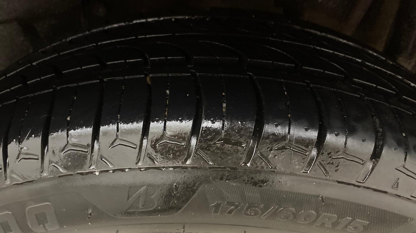 2019 Tata TIGOR XZ PLUS PETROL, Petrol, Manual, 1,26,891 km, Left Rear Tyre Tread