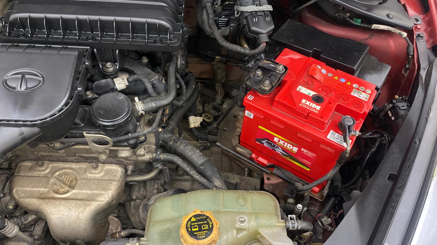 2019 Tata TIGOR XZ PLUS PETROL, Petrol, Manual, 1,26,891 km, Engine View - Left