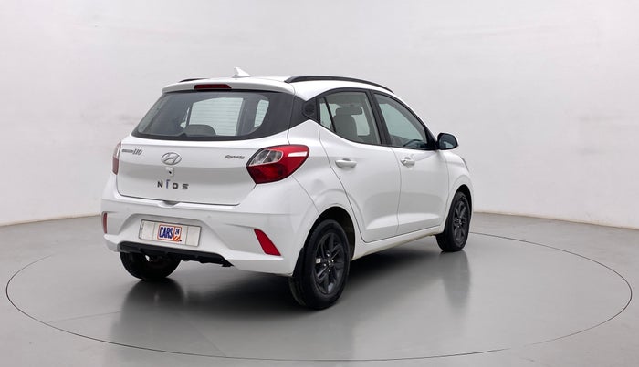 2021 Hyundai GRAND I10 NIOS SPORTZ U2 1.2 CRDI, Diesel, Manual, 17,647 km, Right Back Diagonal