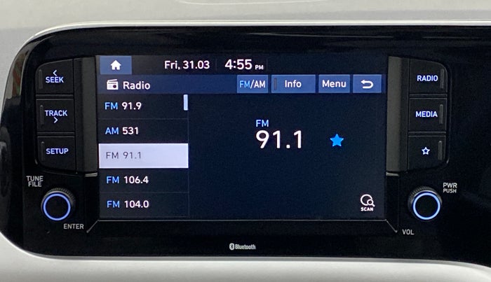 2021 Hyundai GRAND I10 NIOS SPORTZ U2 1.2 CRDI, Diesel, Manual, 17,647 km, Infotainment System