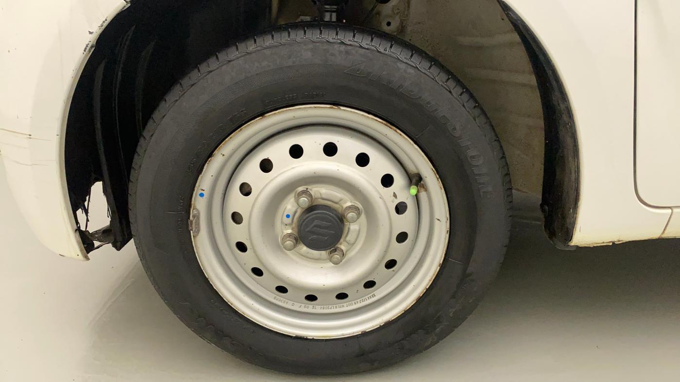 2019 Maruti New Wagon-R LXI CNG 1.0, CNG, Manual, 66,684 km, Left Front Wheel