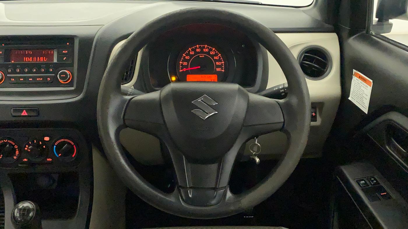 2019 Maruti New Wagon-R LXI CNG 1.0, CNG, Manual, 66,684 km, Steering Wheel Close Up