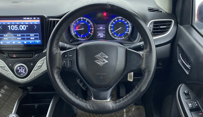 2016 Maruti Baleno DELTA PETROL 1.2, Petrol, Manual, 35,360 km, Steering Wheel Close Up