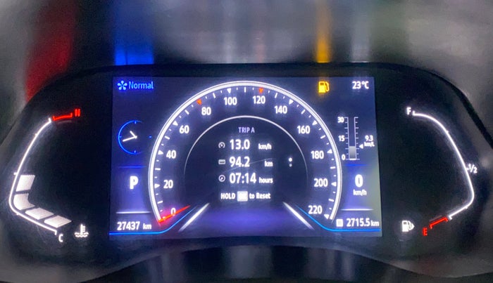 2021 Renault Kiger RXZ TURBO CVT, Petrol, Automatic, 27,393 km, Odometer Image