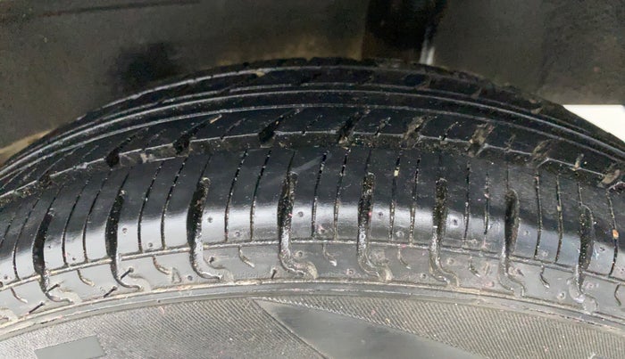 2018 Datsun Redi Go 1.0 T(O) AT, Petrol, Automatic, 19,585 km, Left Rear Tyre Tread