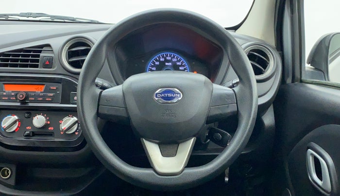 2018 Datsun Redi Go 1.0 T(O) AT, Petrol, Automatic, 19,585 km, Steering Wheel Close Up