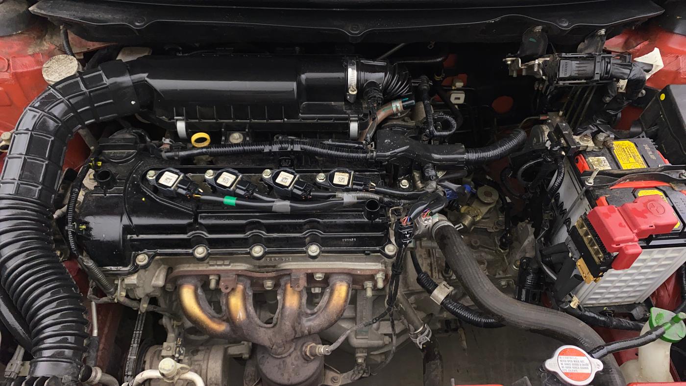 2021 Toyota Glanza G, Petrol, Manual, 40,895 km, Engine View