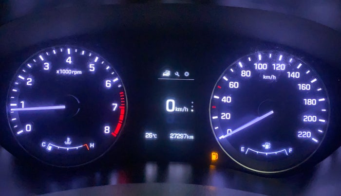 2016 Hyundai Elite i20 ASTA 1.2 (O), Petrol, Manual, 27,261 km, Odometer Image