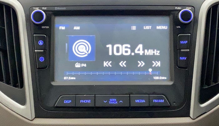 2017 Hyundai Creta SX PLUS AT 1.6 PETROL, Petrol, Automatic, 91,071 km, Infotainment System
