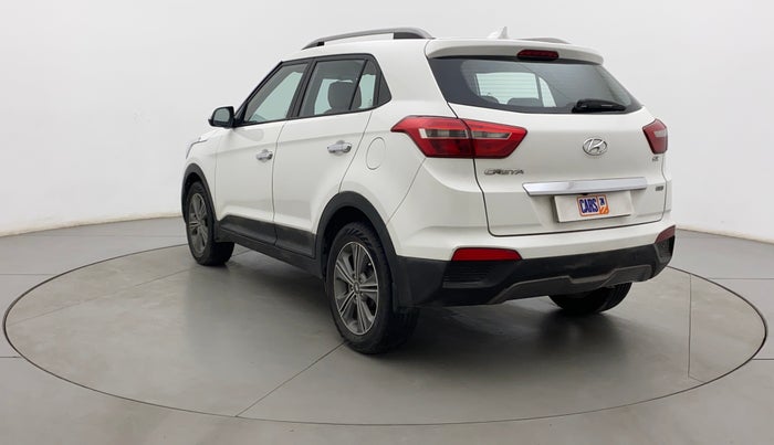 2017 Hyundai Creta SX PLUS AT 1.6 PETROL, Petrol, Automatic, 91,071 km, Left Back Diagonal