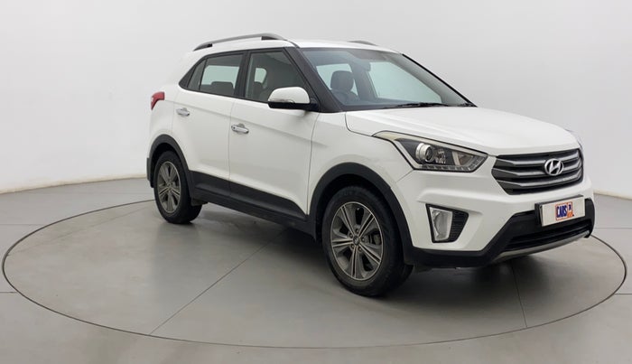 2017 Hyundai Creta SX PLUS AT 1.6 PETROL, Petrol, Automatic, 91,071 km, Right Front Diagonal