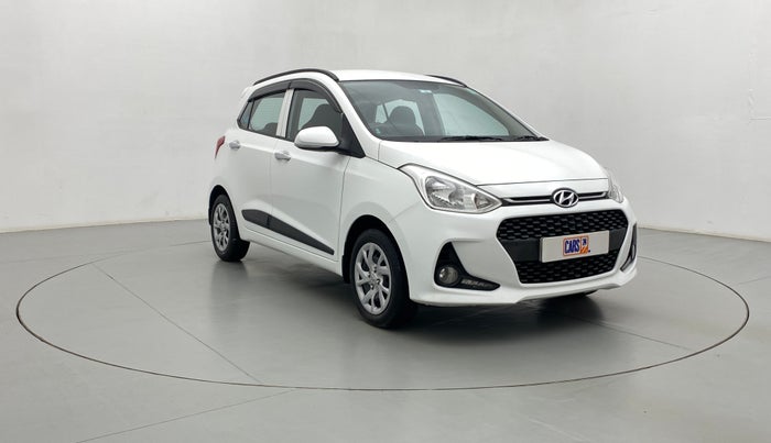 2019 Hyundai Grand i10 SPORTZ 1.2 KAPPA VTVT, Petrol, Manual, 17,516 km, Right Front Diagonal