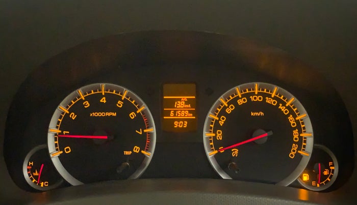 2013 Maruti Ertiga VXI, Petrol, Manual, 61,530 km, Odometer Image