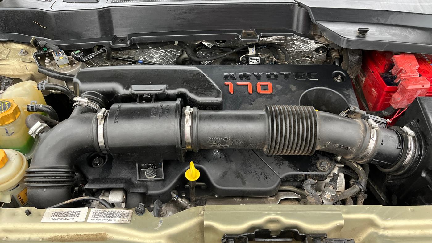 2022 Tata Safari XZA PLUS KAZIRANGA, Diesel, Automatic, 1,27,794 km, Engine View