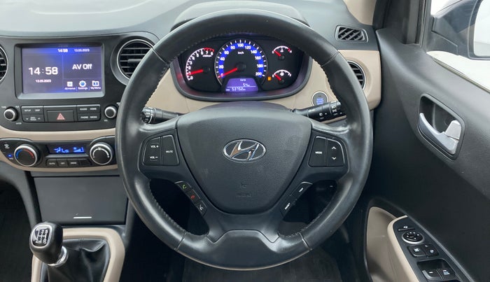 2017 Hyundai Xcent SX 1.2 (O), Petrol, Manual, 53,752 km, Steering Wheel Close Up