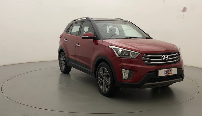 2016 Hyundai Creta SX PLUS AT 1.6 PETROL, Petrol, Automatic, 73,228 km, Right Front Diagonal