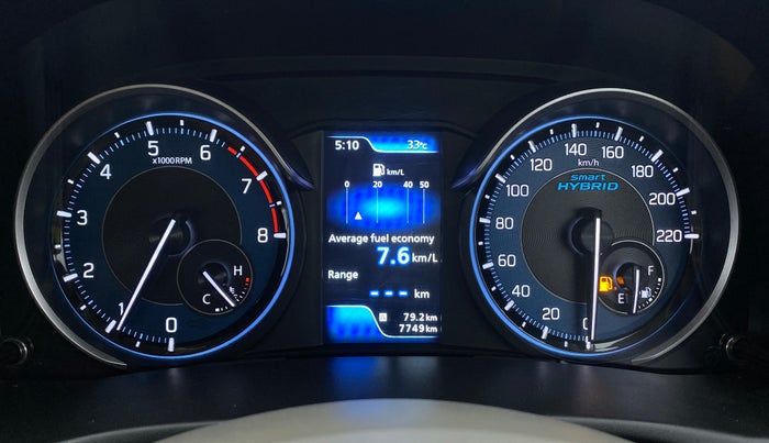 2021 Maruti Ertiga ZXI SHVS, Petrol, Manual, 7,786 km, Odometer Image