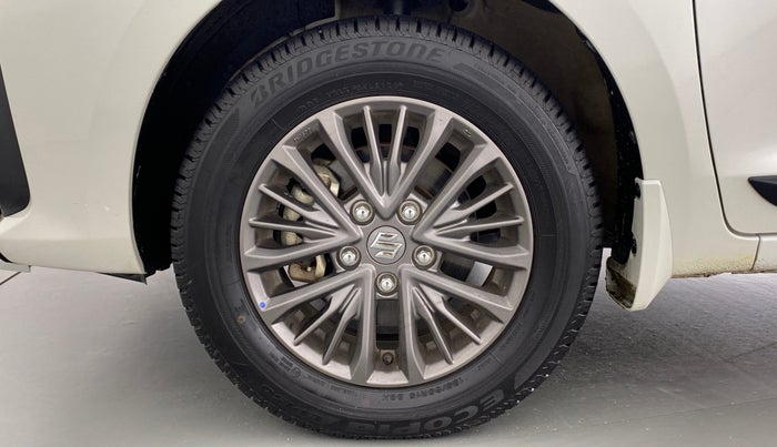 2021 Maruti Ertiga ZXI SHVS, Petrol, Manual, 7,786 km, Left Front Wheel