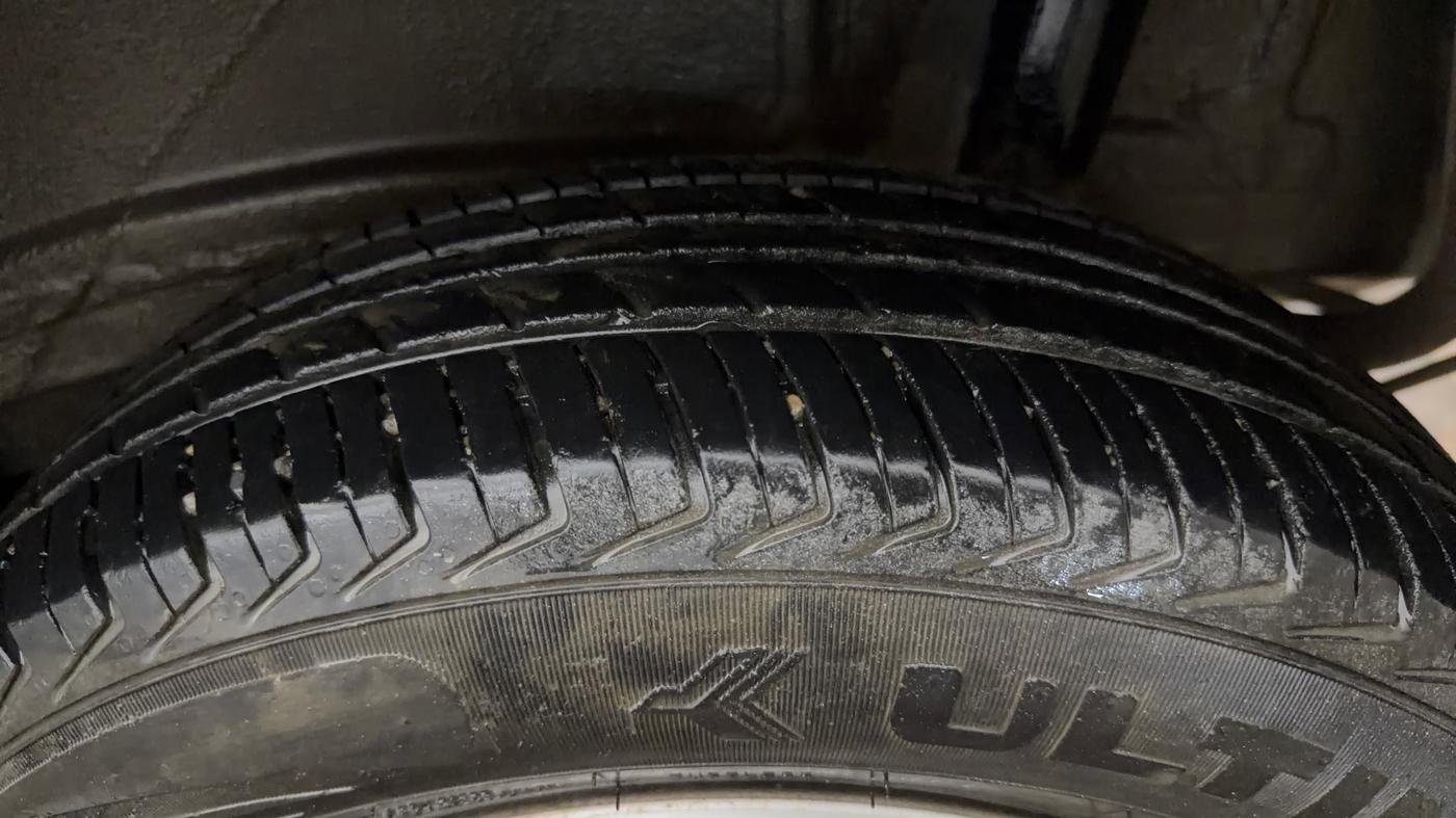 2022 Maruti New Wagon-R LXI CNG 1.0, CNG, Manual, 55,677 km, Left Rear Tyre Tread