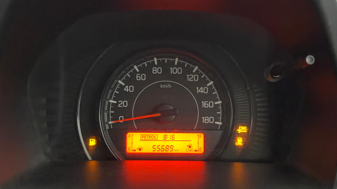 2022 Maruti New Wagon-R LXI CNG 1.0, CNG, Manual, 55,677 km, Odometer Image