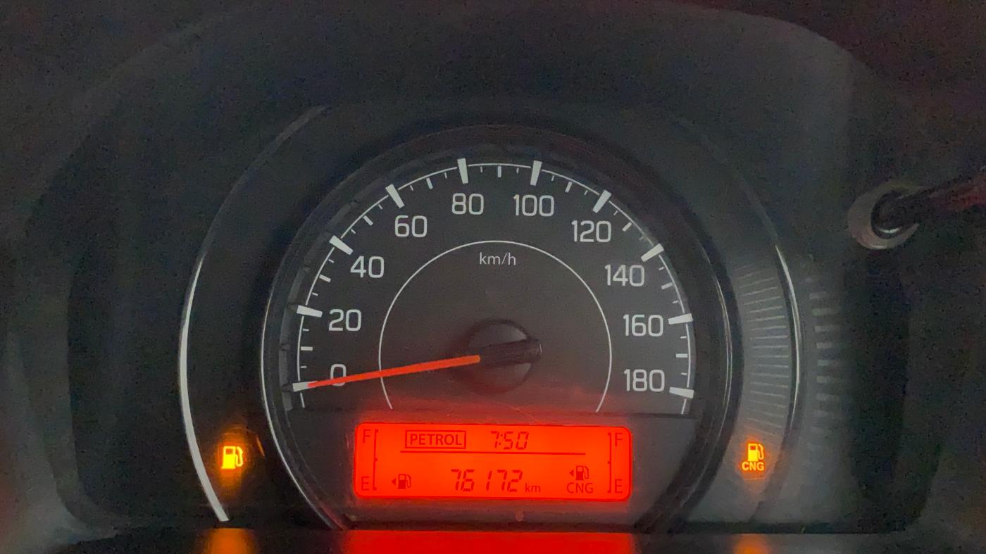 2020 Maruti New Wagon-R LXI CNG 1.0, CNG, Manual, 76,171 km, Odometer Image