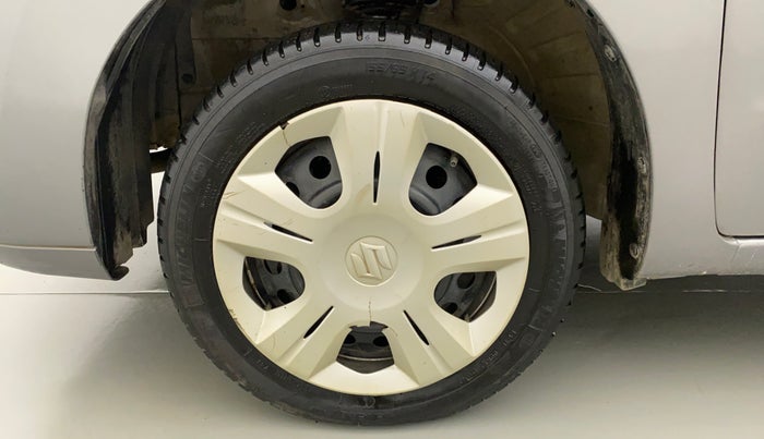 2012 Maruti Wagon R 1.0 VXI, Petrol, Manual, 53,031 km, Left Front Wheel