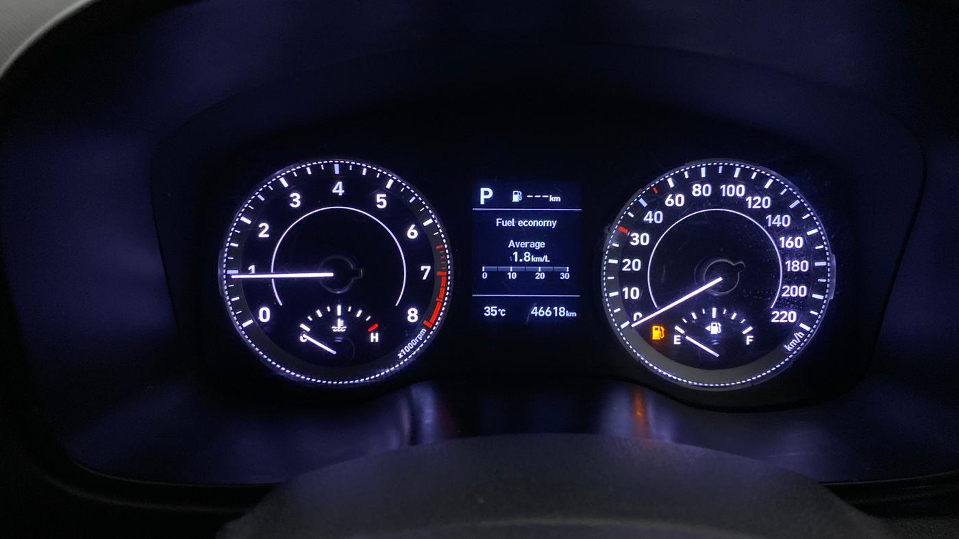 2021 Hyundai VENUE SX PLUS 1.0 TURBO DCT, Petrol, Automatic, 46,618 km, Odometer Image