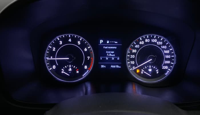 2021 Hyundai VENUE SX PLUS 1.0 TURBO DCT, Petrol, Automatic, 46,618 km, Odometer Image