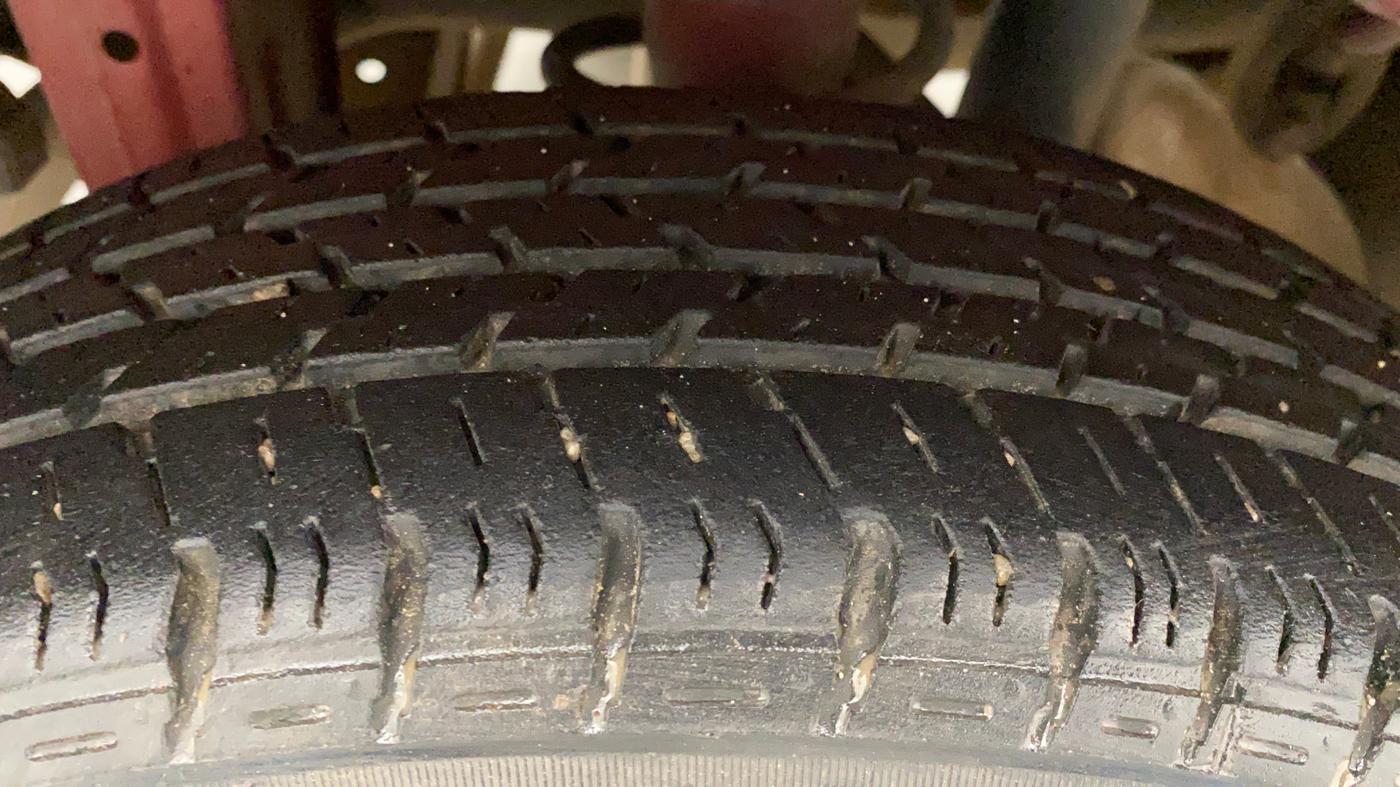 2011 Maruti Alto K10 VXI, Petrol, Manual, 73,120 km, Right Rear Tyre Tread