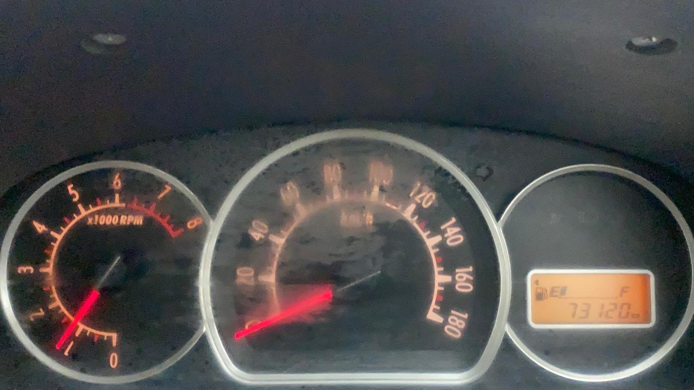 2011 Maruti Alto K10 VXI, Petrol, Manual, 73,120 km, Odometer Image