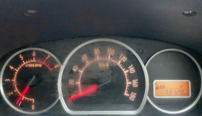 2011 Maruti Alto K10 VXI, Petrol, Manual, 73,120 km, Odometer Image
