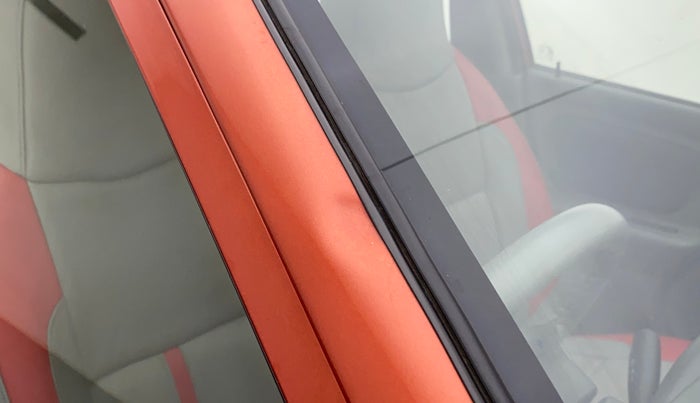 2011 Maruti Alto K10 VXI, Petrol, Manual, 73,120 km, Right A pillar - Slightly dented