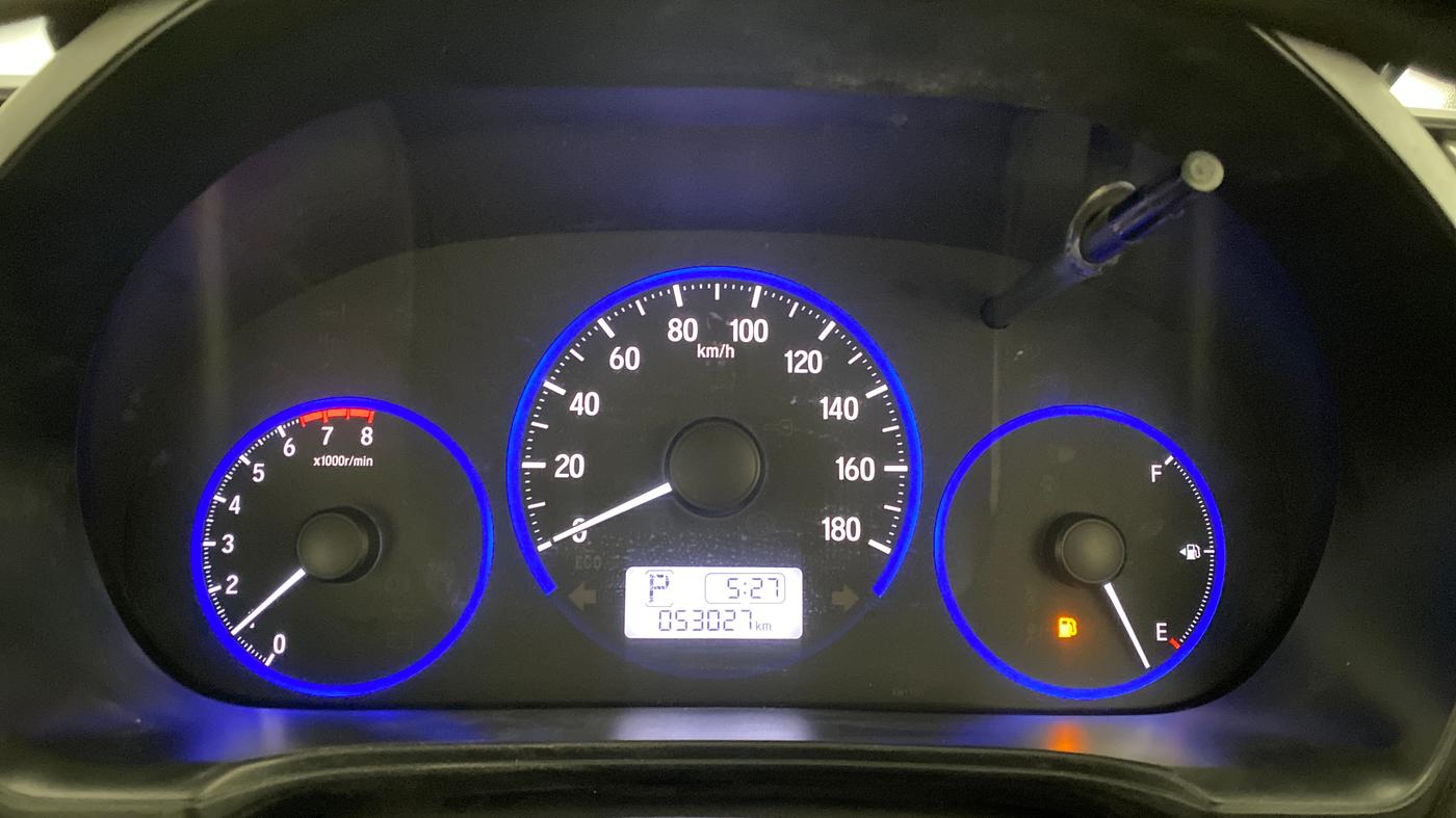 2016 Honda Brio VX AT, Petrol, Automatic, 52,986 km, Odometer Image