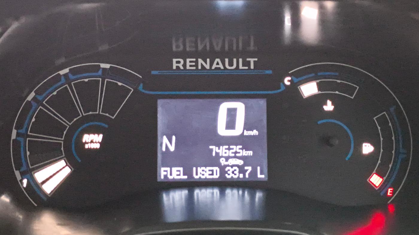 2022 Renault Kiger RXT (O) AMT, Petrol, Automatic, 74,625 km, Odometer Image