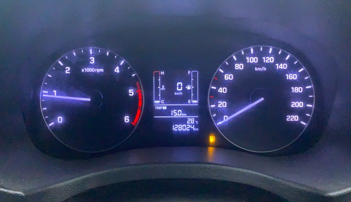 2016 Hyundai Creta 1.6 SX PLUS DIESEL, Diesel, Manual, 1,27,980 km, Odometer View