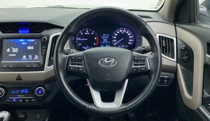 2018 Hyundai Creta SX (O) 1.6 DIESEL, Diesel, Manual, 49,918 km, Steering Wheel Close Up