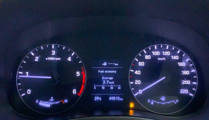 2018 Hyundai Creta SX (O) 1.6 DIESEL, Diesel, Manual, 49,918 km, Odometer Image