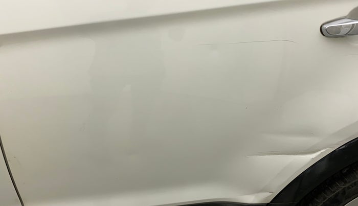 2018 Hyundai Creta SX (O) 1.6 DIESEL, Diesel, Manual, 49,918 km, Rear left door - Slightly dented