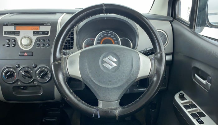 2010 Maruti Wagon R 1.0 VXI, Petrol, Manual, 33,674 km, Steering Wheel Close Up