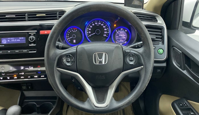 2015 Honda City SV CVT PETROL, Petrol, Automatic, 46,910 km, Steering Wheel Close Up