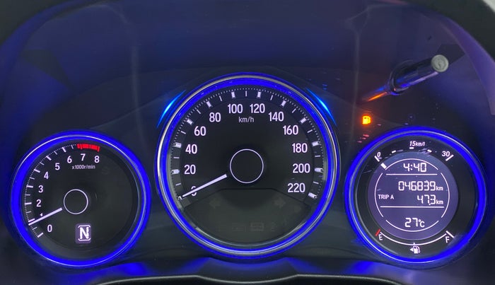 2015 Honda City SV CVT PETROL, Petrol, Automatic, 46,910 km, Odometer Image