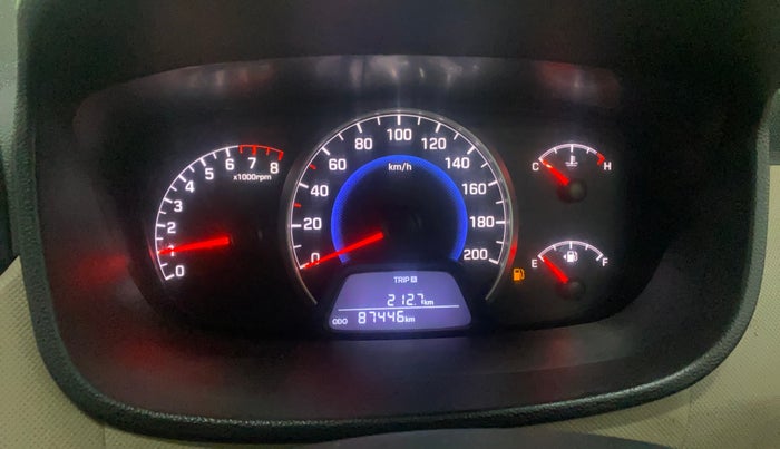 2016 Hyundai Grand i10 SPORTZ 1.2 KAPPA VTVT, Petrol, Manual, 87,439 km, Odometer Image