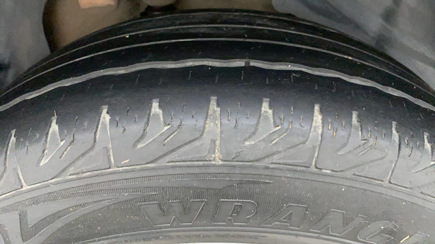 2019 Tata Harrier XZ 2.0L Kryotec, Diesel, Manual, 43,777 km, Left Rear Tyre Tread