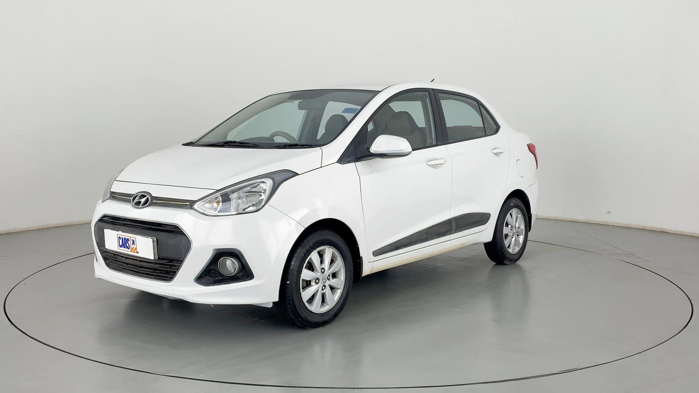 2015 Hyundai Xcent S 1.2 OPT, Petrol, Manual, 42,898 km, Left Front Diagonal