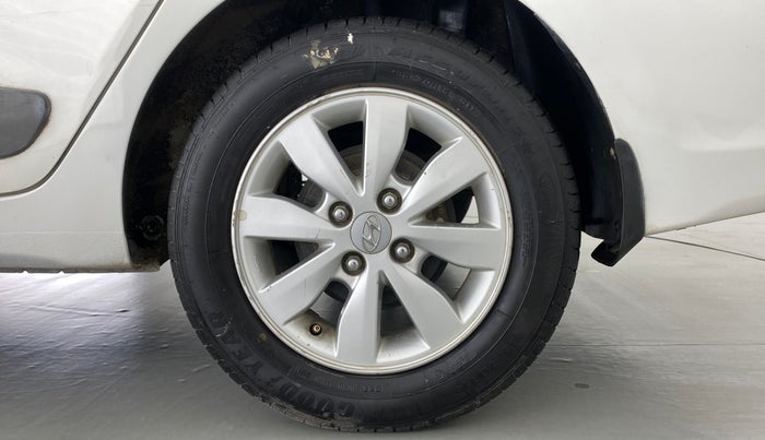 2015 Hyundai Xcent S 1.2 OPT, Petrol, Manual, 42,898 km, Left Rear Wheel