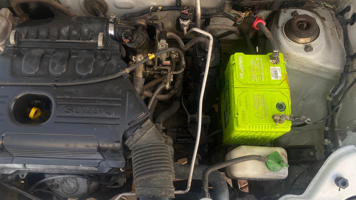 2014 Maruti Alto K10 VXI, Petrol, Manual, 60,822 km, Engine View - Left