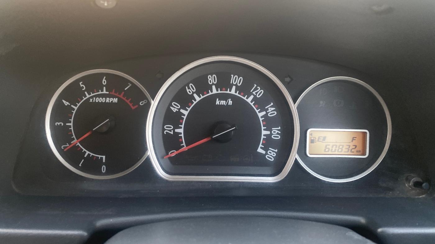 2014 Maruti Alto K10 VXI, Petrol, Manual, 60,822 km, Odometer Image